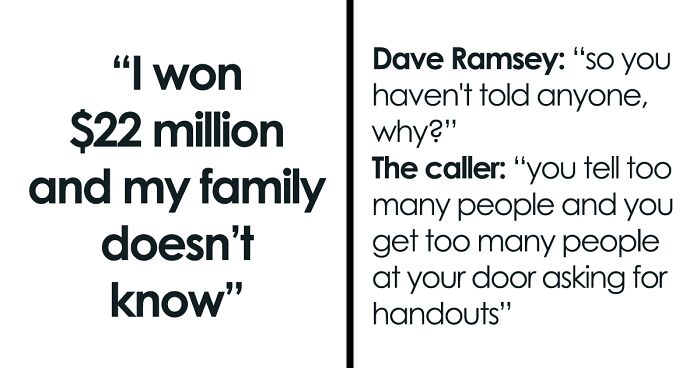 Man Wins $22 Million In The Lottery, Does The Sensible Thing Of Telling No One