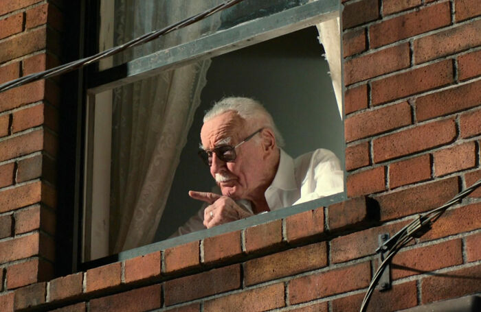 Stan Lee in Spider Man Homecoming