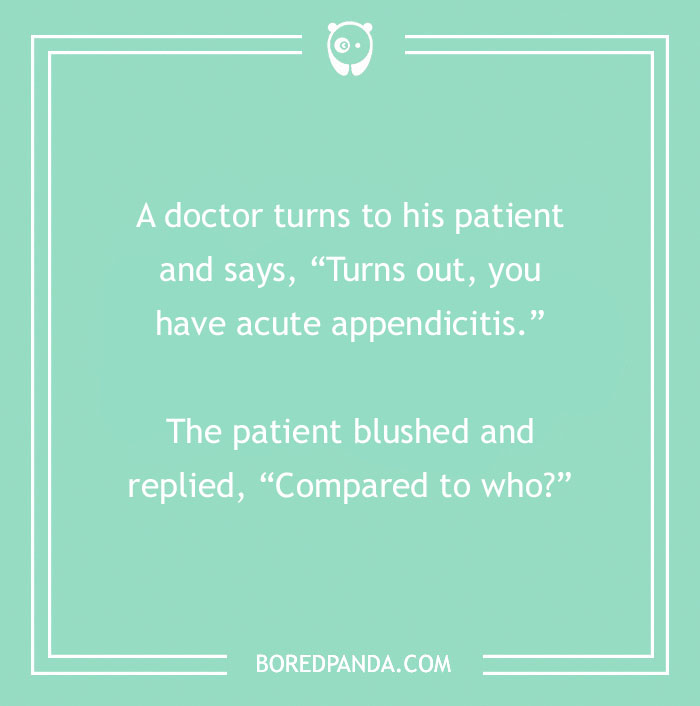 Medical Jokes To Be Taken Twice A Day