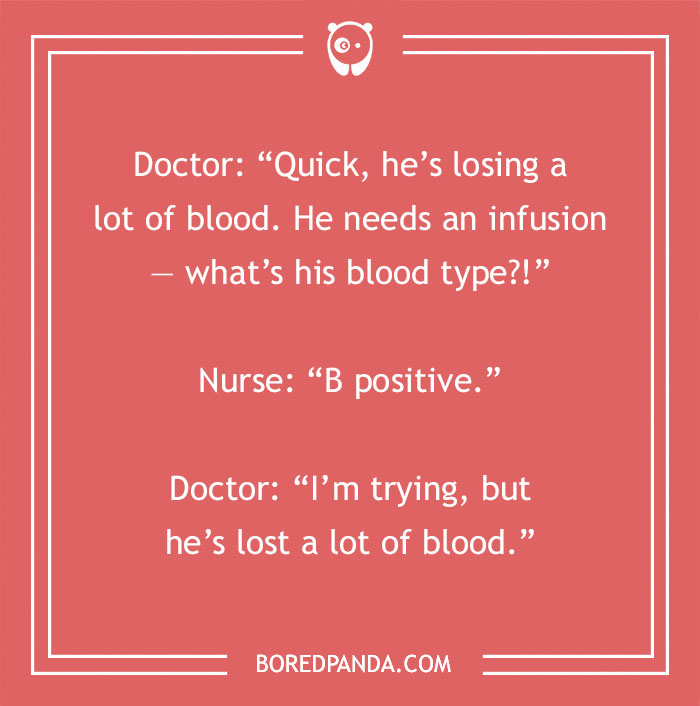 Medical Jokes To Be Taken Twice A Day