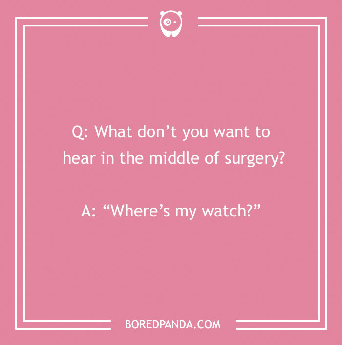 Medical Jokes To Be Taken Twice A Day