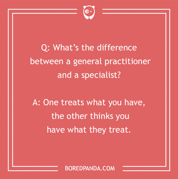 Medical Jokes To Be Taken Twice A Day