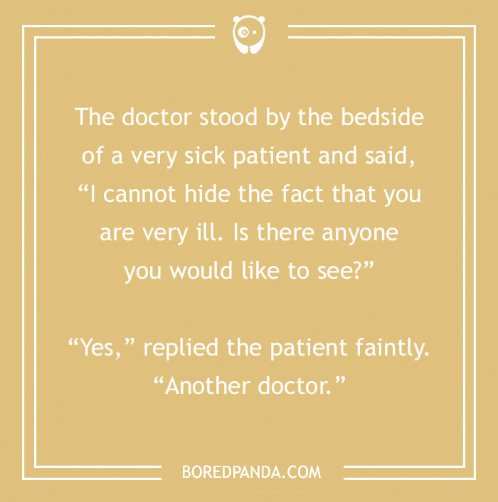 Medical Jokes To Be Taken Twice A Day