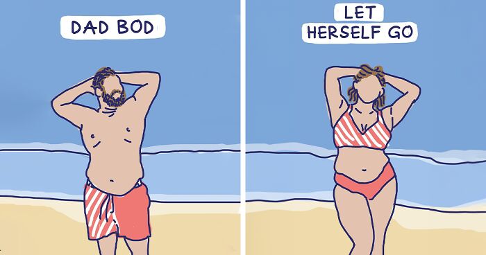 Artist Creates Mom Life Comics To Raise Awareness Of Double Standards And Household Inequality (30 Pics)