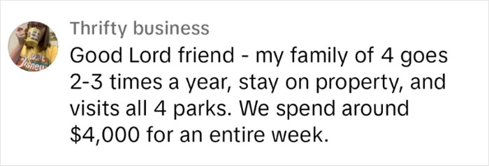 Mom Shares How Family Spent Nearly $4k On A Day At Disney, Blaming Prices, Gets Called Out Mom Shares How Family Spent Nearly $4k On A Day At Disney, Blaming Prices, Gets Called Out