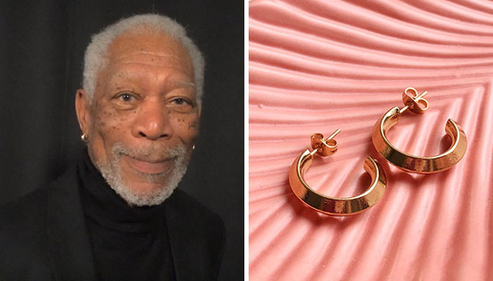 “That’s Why Sailors Used To Wear Them”: Morgan Freeman Reveals Why He Rocks Gold Hoop Earrings