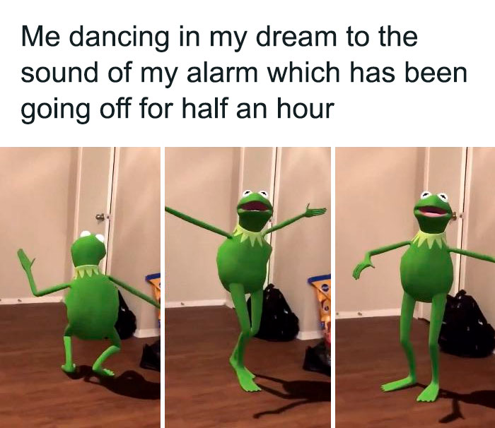Kermit the frog dancing meme