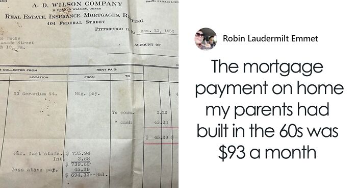 “They’re Paying Roughly 24% Of Their Income”: 1950s Mortgage Slip Goes Viral, Sparks Debate