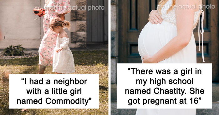 “My Parents Don’t Like Me”: 35 People Share The Most Hilariously Unfortunate Names They’ve Heard