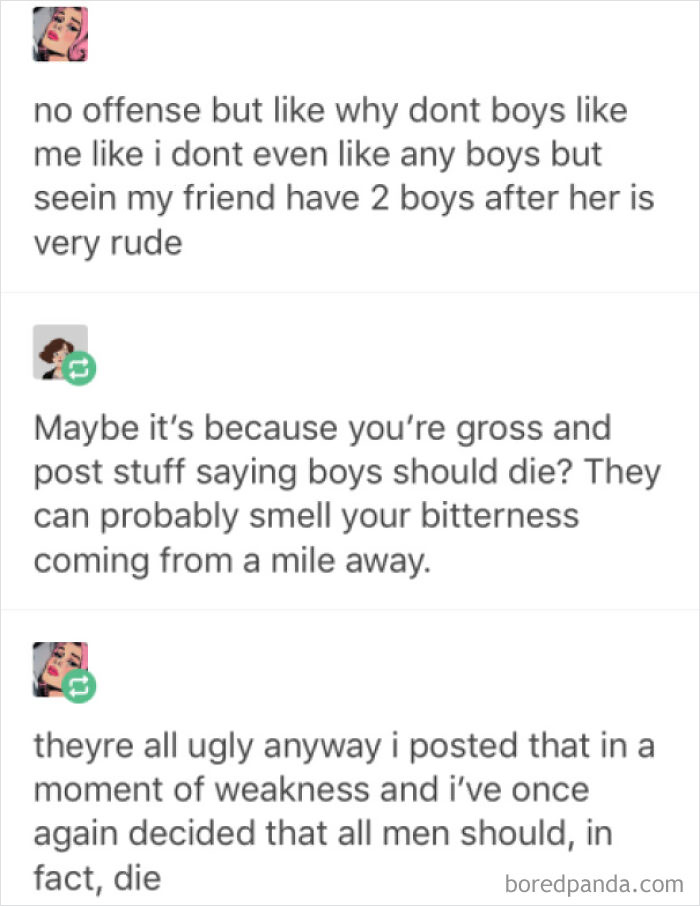 Nicegirl Doesn't Know Why Boys Won't Date Her. Gee I Wonder Why?