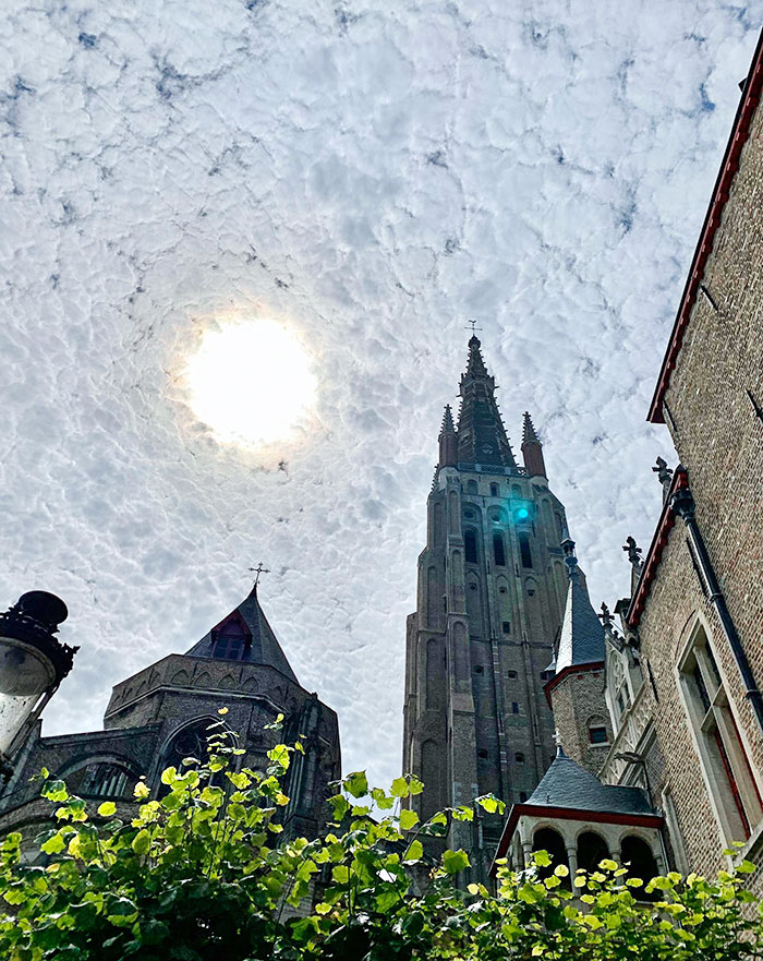 Thought The Sky Looked Interesting In This Photo From My Trip To Belgium