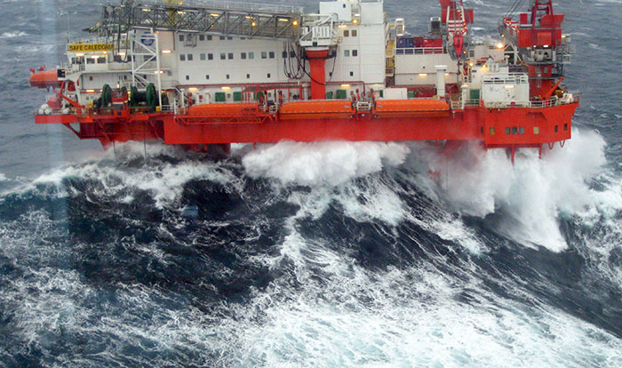 Just A Picture Of Heavy Sea