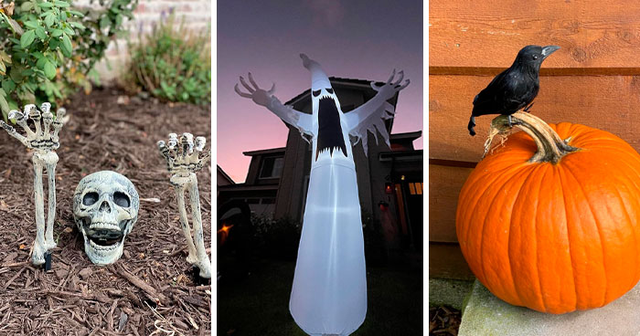 20 Outdoor Halloween Decorations That Will Turn Your Home Into A Haunted Mansion