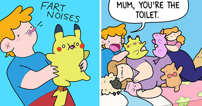 30 Relatable Comics About Parenthood And Fantasy Gaming By This Artist From New Zealand