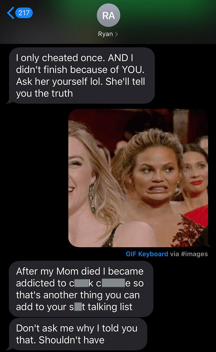 Ex-Fiancé Likes To Slide Into My Texts Every 6 Months Or So