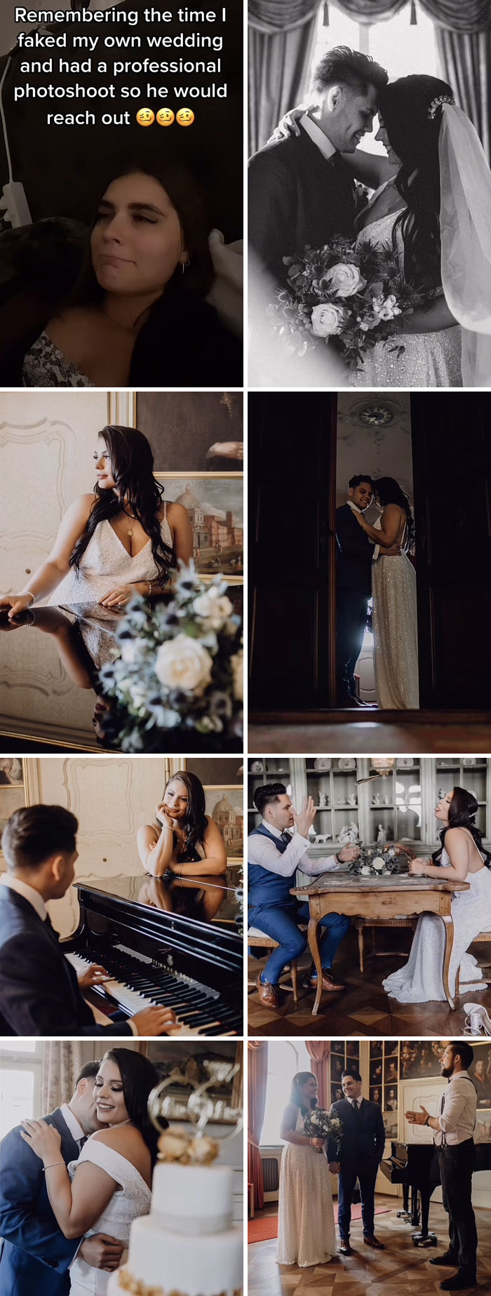 Woman Fakes A Wedding To Get Ex’s Attention