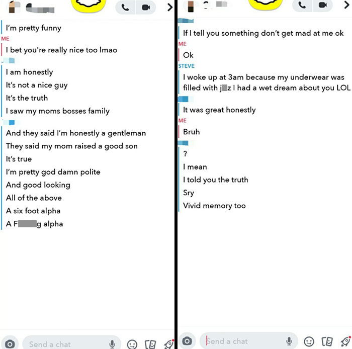 My Ex-Boyfriend Continuously Contacts Me From Alt Accounts. Would Always Describe Himself As "A Kind Gentleman". It's Been 3-4 Years. He's In His Late 20's