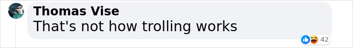 Comment screenshot about trolling bullies goes viral on social media. Comment screenshot about trolling bullies goes viral on social media.