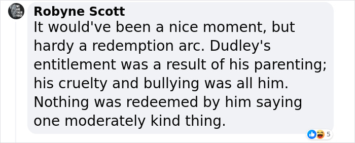 Potterheads Left In Tears Following Cut Harry Potter Scene Showing Dudley’s Sweet Gesture Potterheads Left In Tears Following Cut Harry Potter Scene Showing Dudley’s Sweet Gesture