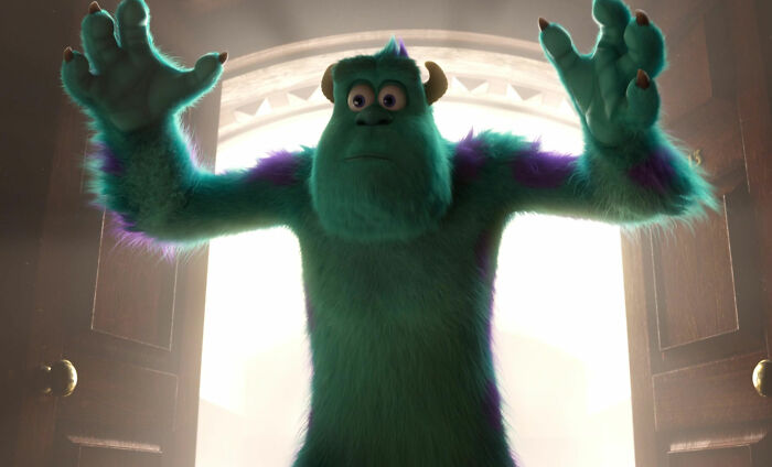 Monsters University Sulley scary