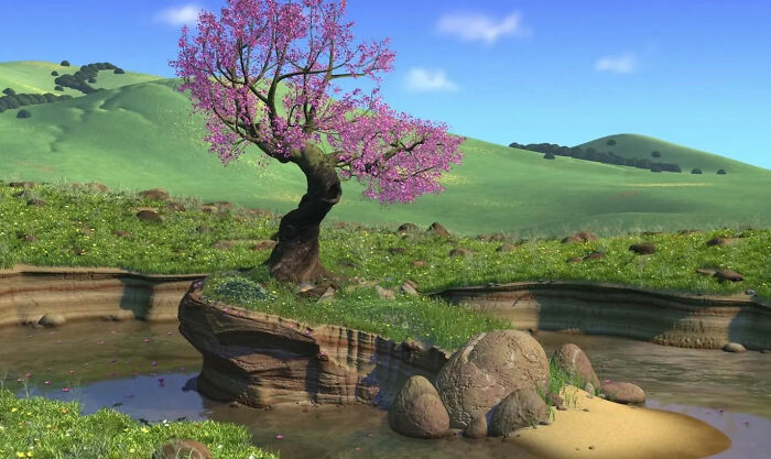 Ant Island from A Bug's Life