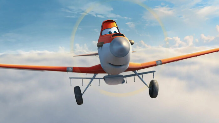 Dusty Crophopper from movie Planes