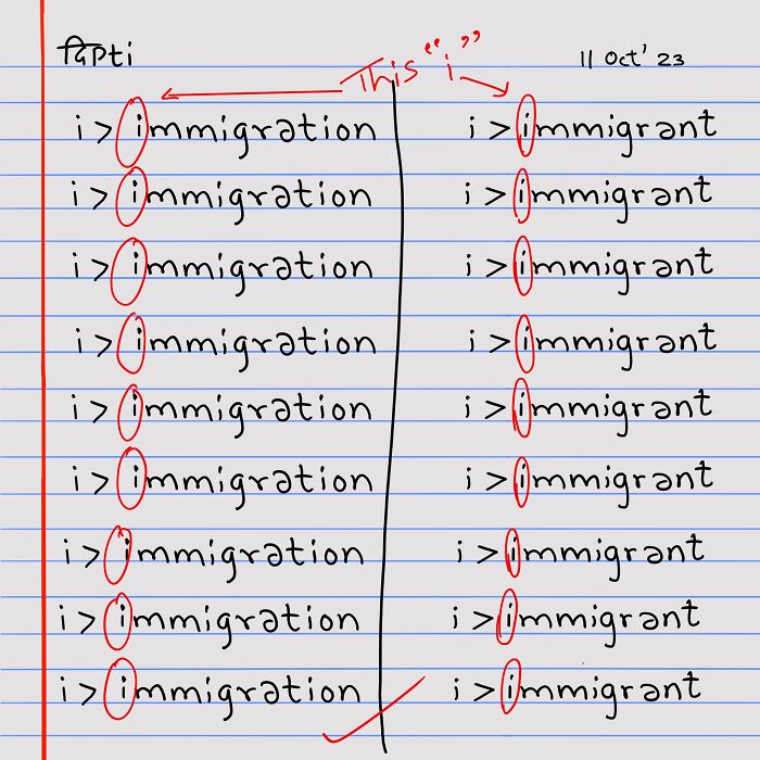 I > Immigration