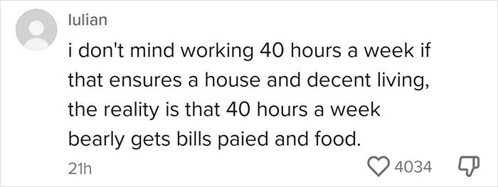 People Are Calling Out The 40-Hour Work Week After Woman Shares Exactly How We Ended Up Here