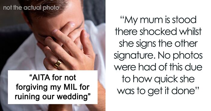Bride Considers Going No-Contact With MIL After She Selfishly Ruined Their Wedding Day
