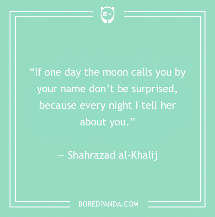 Shahrazad al-Khalij quote on love 