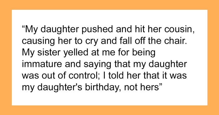 Birthday Girl Pushes Older Cousin As She Blows Out Her Candles, Emotional Drama Ensues
