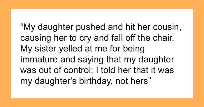 Birthday Girl Pushes Older Cousin As She Blows Out Her Candles, Emotional Drama Ensues