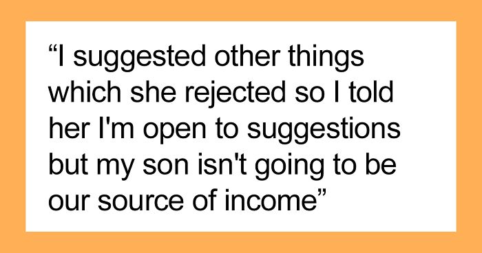 “[Am I A Jerk] For Telling My Wife That My Son Will Always Come Before Her?”