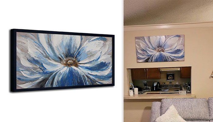 Adorn Your Walls With The Blooming Beauty Of Framed Flower Canvas Art - Celebrate Nature's Palette And Create A Calm, Serene Atmosphere, Beautifying Your Space One Petal At A Time!