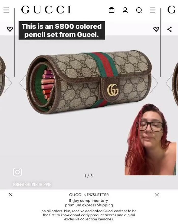 This Is An $800 Colored Pencil Set From Gucci