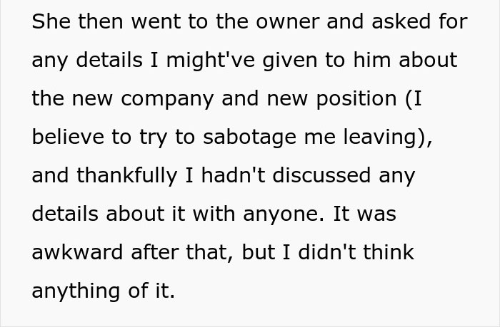Supervisor Reveals Her True Colors After Employee Quits, Gets Fired Supervisor Reveals Her True Colors After Employee Quits, Gets Fired