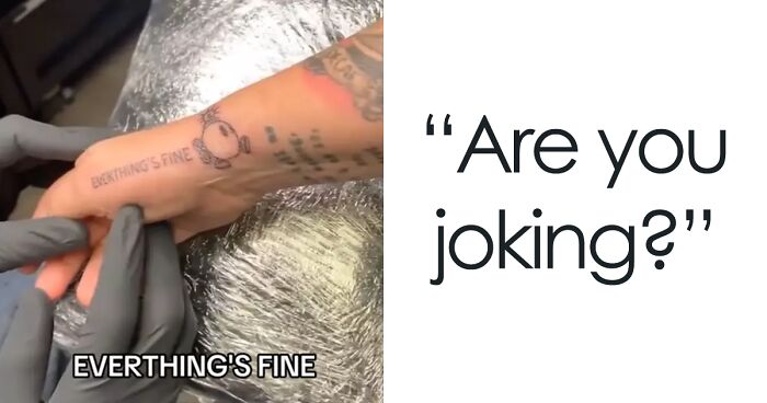 Tattoo Blunder Prompts Artist’s “Existential Crisis”, As Client Goes Viral On TikTok
