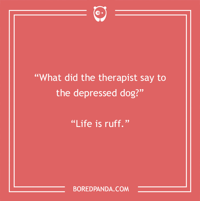 Joke on therapy