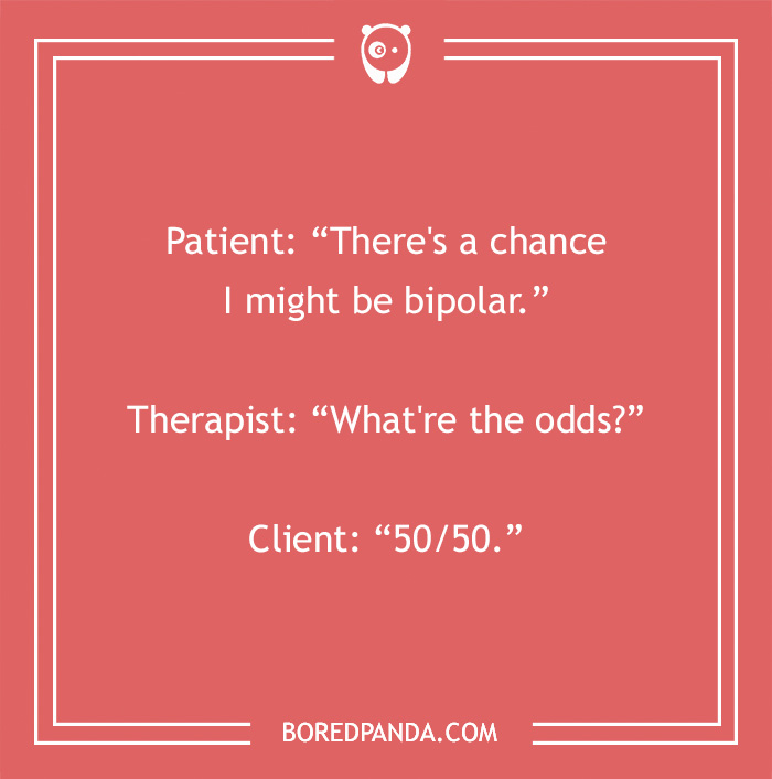 Joke on therapy