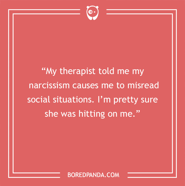 Joke on therapy