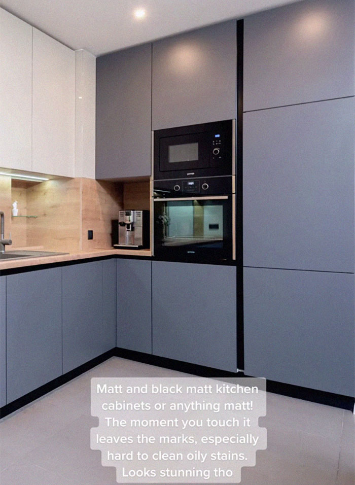 Wouldn't Do - Matte And Black Matte Kitchen Cabinets Or Anything Matte