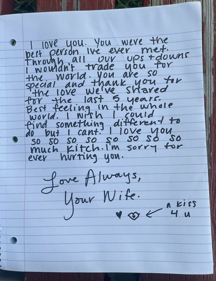 Found A Notebook At The Park And This Was Inside