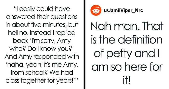 Bully Receives Revenge Years After Graduation When Victim Throws Facts About Their Deeds Back In Their Face