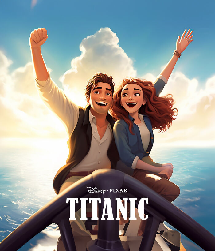 Relive Titanic In Pixar Style: An Epic Journey To The Past!