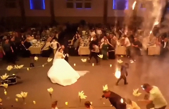 Bride And Groom "No Longer Welcome" In Their Hometown After Wedding Blaze Kills 100+ People