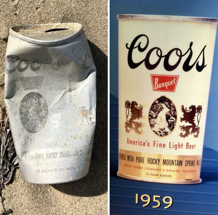 Found The Can Today On The Beach. Checked Online That This Design Is From 1959
