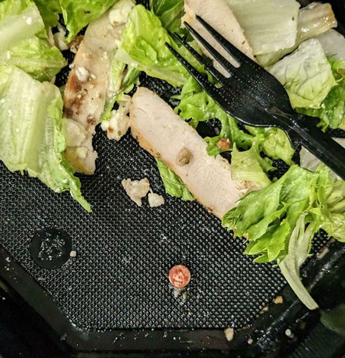 I Found A Pill In My Salad