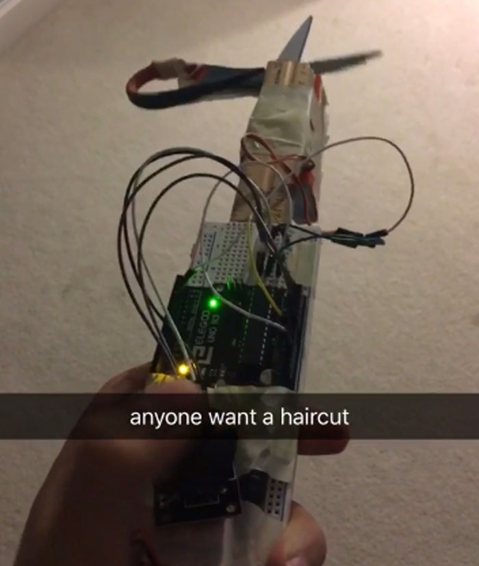 I Invented One Handed Scissors