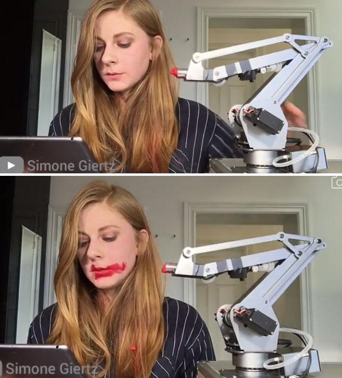 I Made A Lipstick Robot