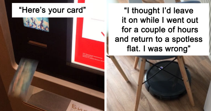 “Just Don’t Do Their Job Quite Right”: 40 Useless Robots